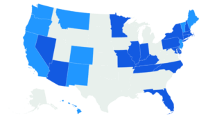 Map Shows Assisted Dying Laws Across US