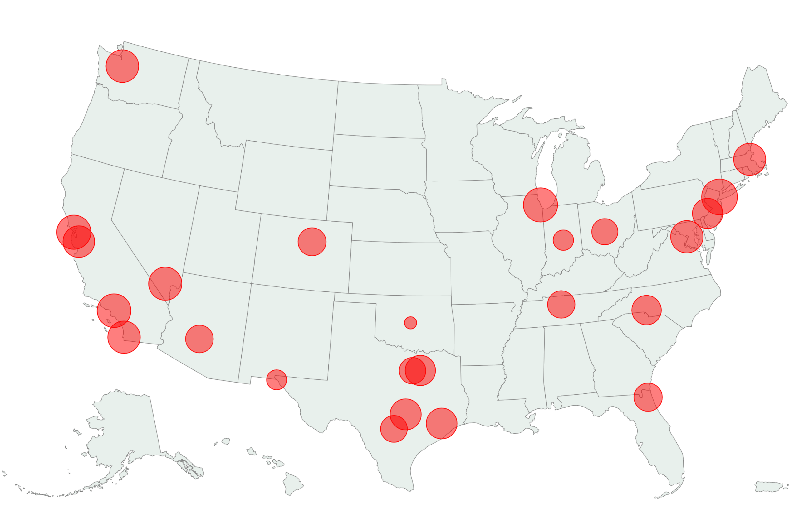 Map Shows Cities Where Malls are Dying Off Fastest