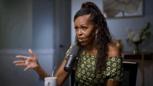 Michelle Obama 'so glad' she never had a son who 'would have been a Barack'
