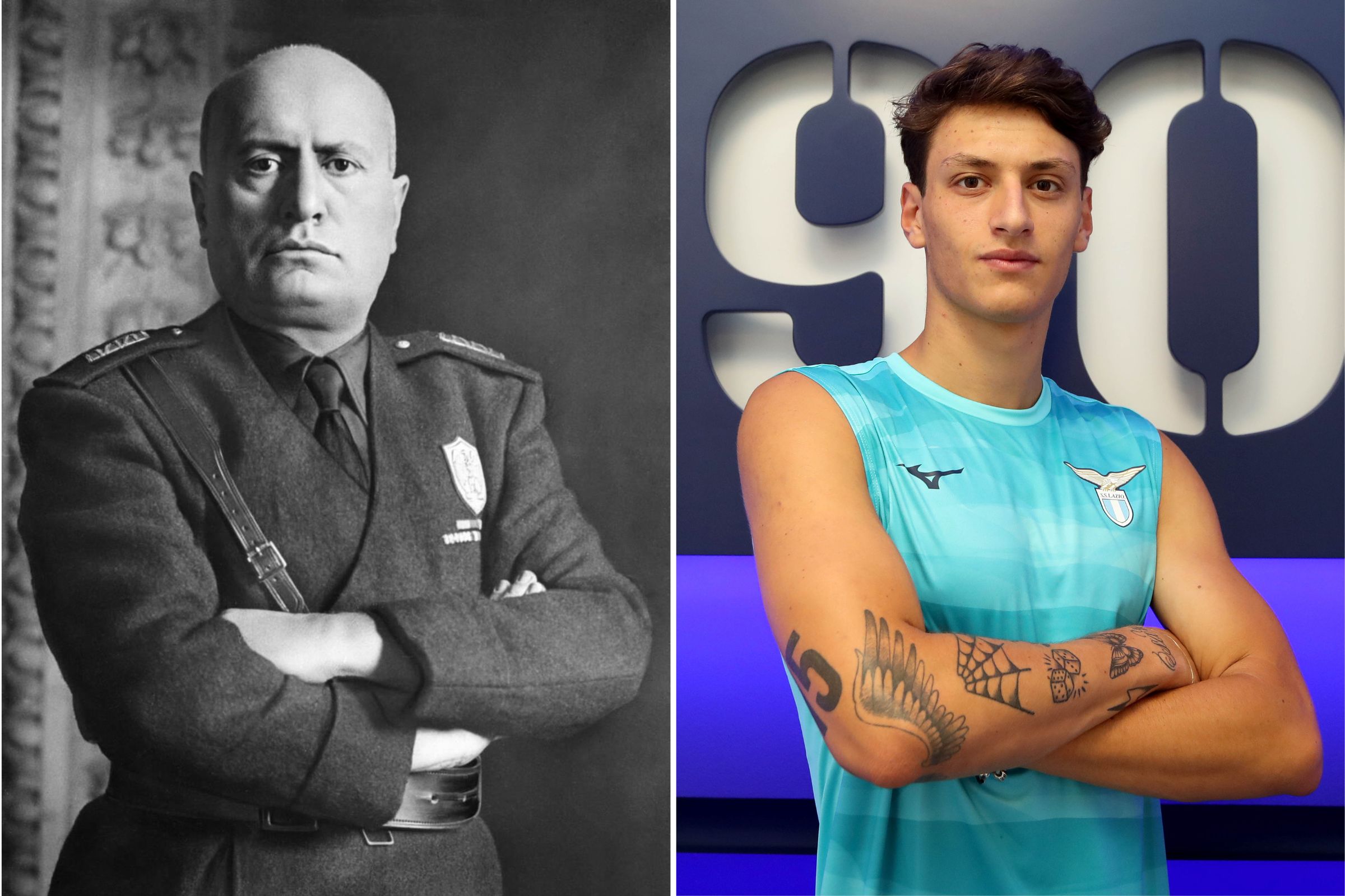Mussolini returns to rome