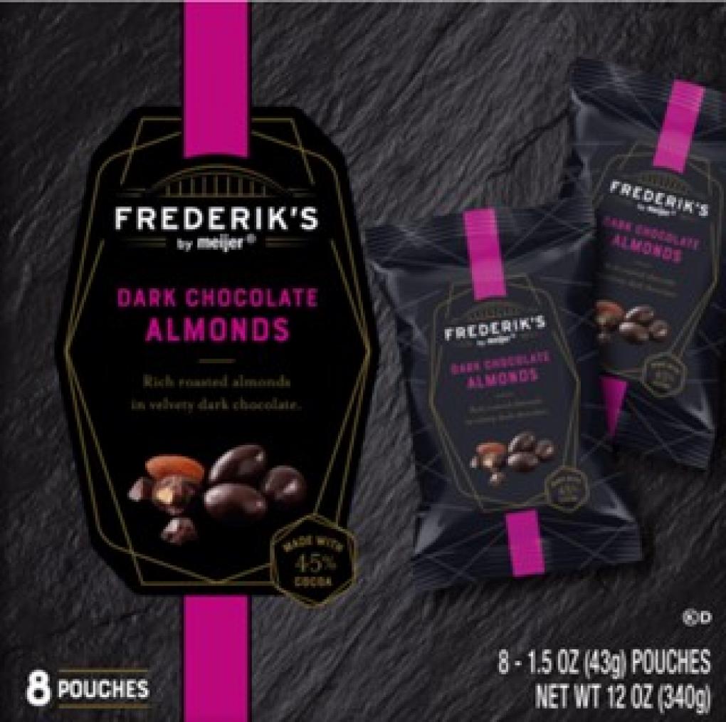 Frederik’s brand Dark Chocolate Almonds