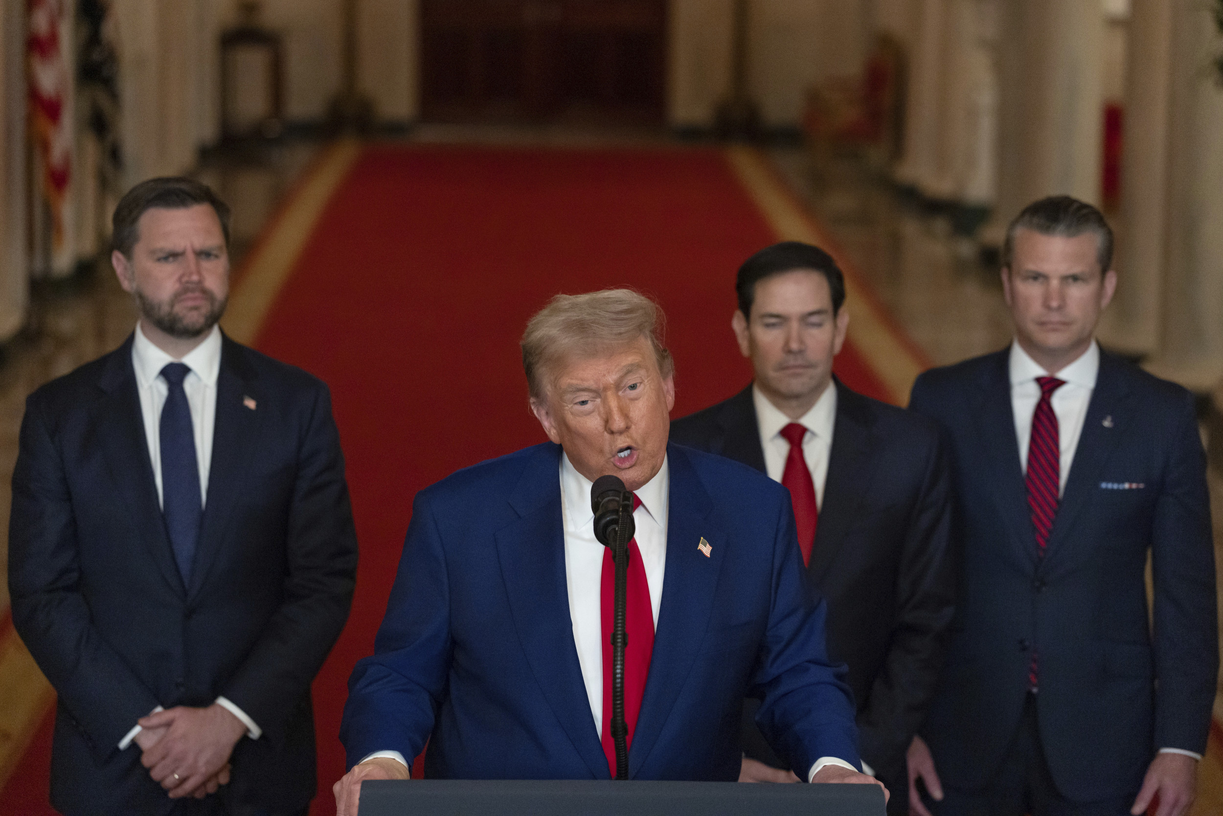 Trump with Rubio and Co.