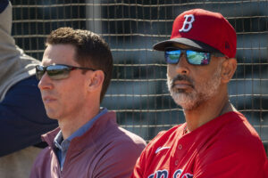 Craig Breslow and Alex Cora