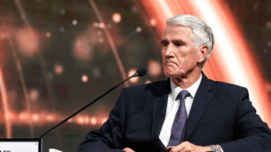 Former US Deputy Assistant Secretary of Defense Mark Kimmitt speaks at Leaders Panel within Antalya Diplomacy Forum at NEST International Convention Center in Antalya, Turkey on June 18, 2021.