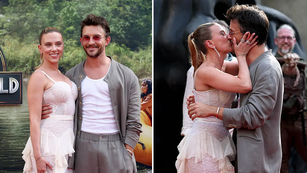 Scarlett Johansson explains kisses with 'Jurassic World Rebirth' co-star
