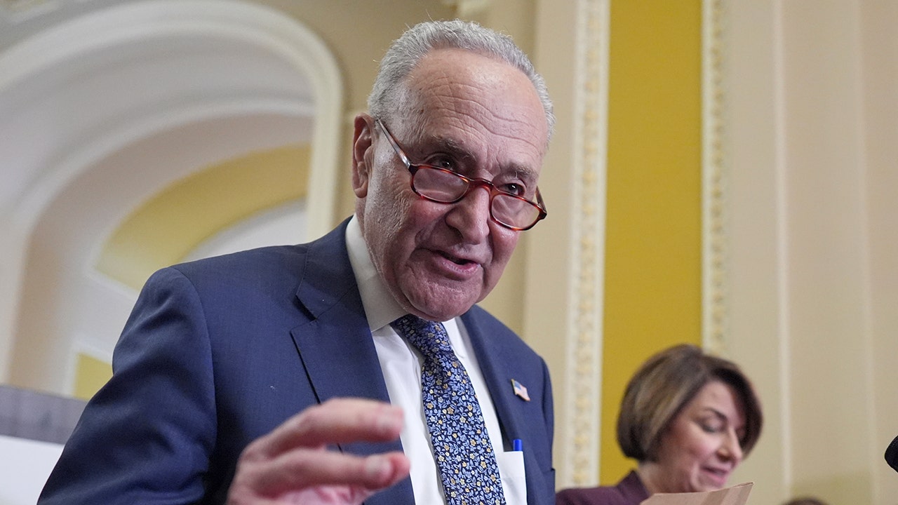 Schumer forces full reading of 940-page GOP bill to delay Senate vote