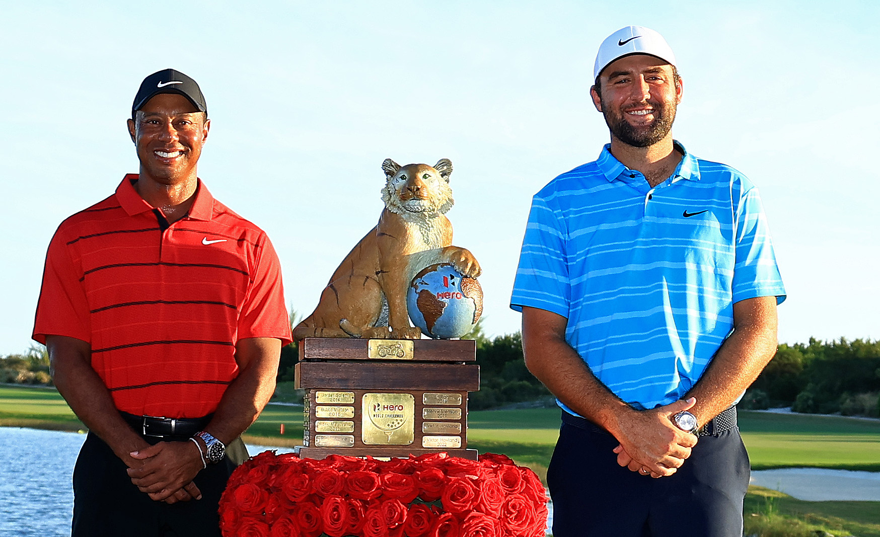 Tiger Woods Scottie Scheffler Hero World Challenge