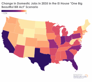 OBBBA Clean Energy Jobs Lost