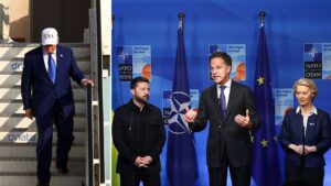 Trump meets NATO leaders after Rutte praises his 'action on Iran'
