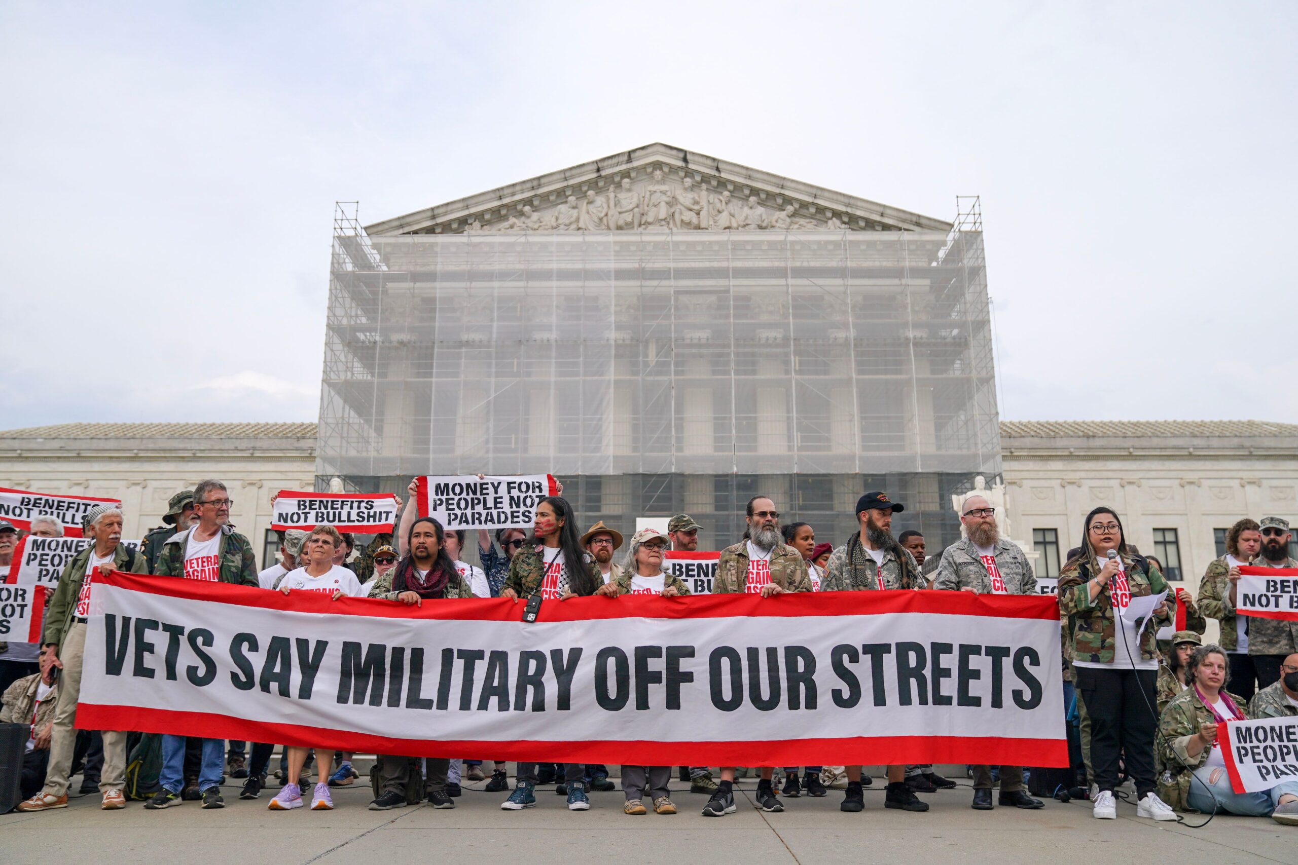 Veterans Against War Protest DC