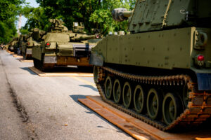 US Army tanks military parade DC