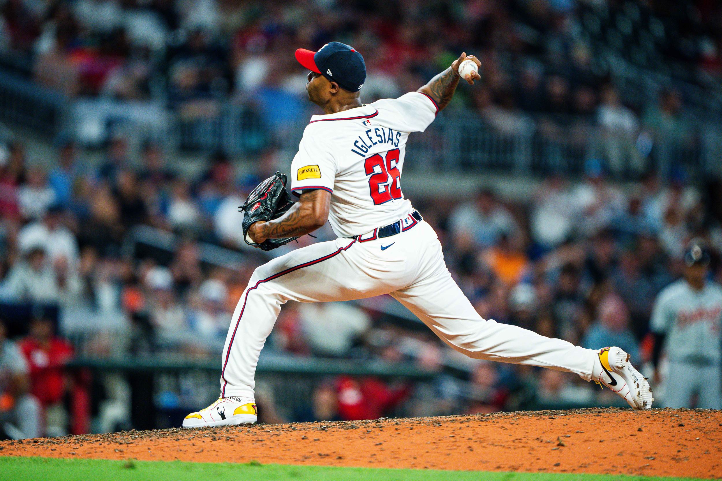 Atlanta Braves pitcher Raisel Iglesias