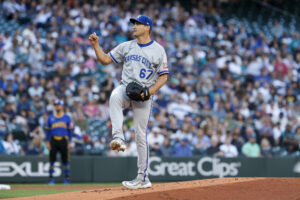 Kansas City Royals pitcher Seth Lugo