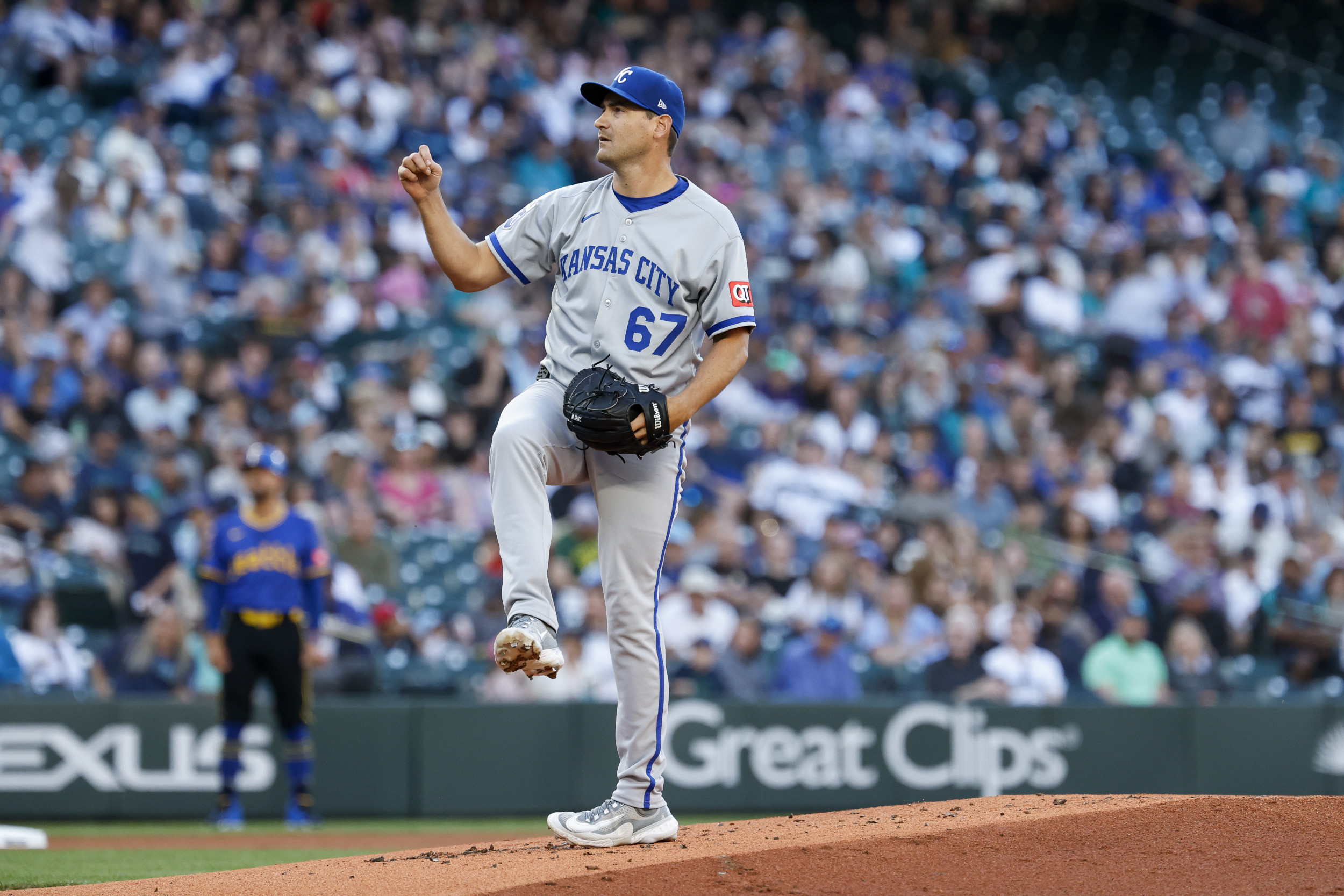 Kansas City Royals pitcher Seth Lugo