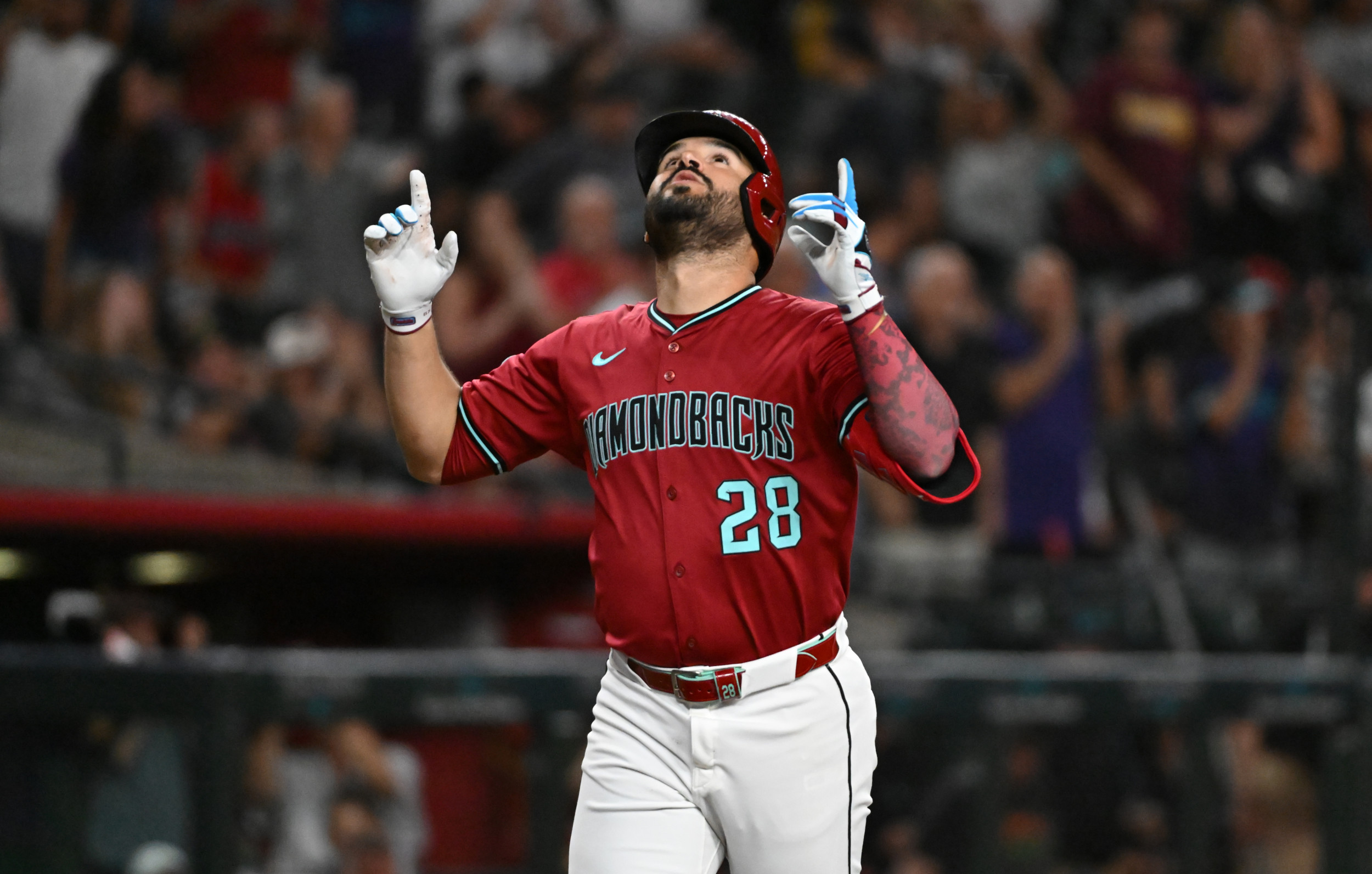 Arizona Diamondbacks infielder Eugenio Suárez
