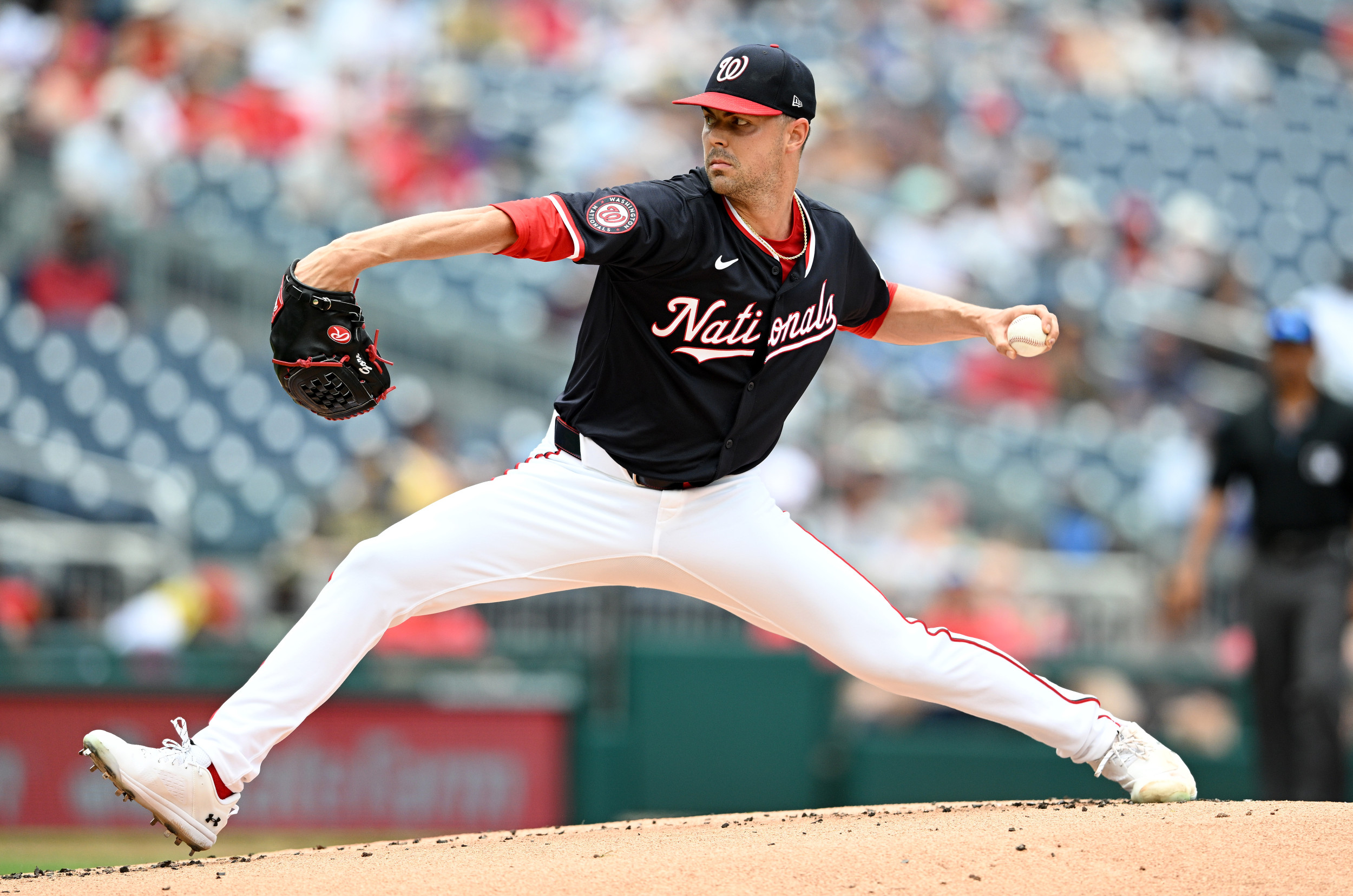 Washington Nationals pitcher MacKenzie Gore