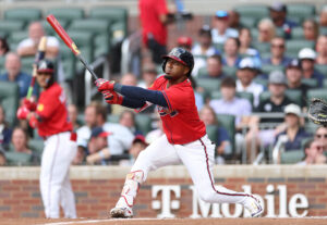 Atlanta Braves infielder Ozzie Albies