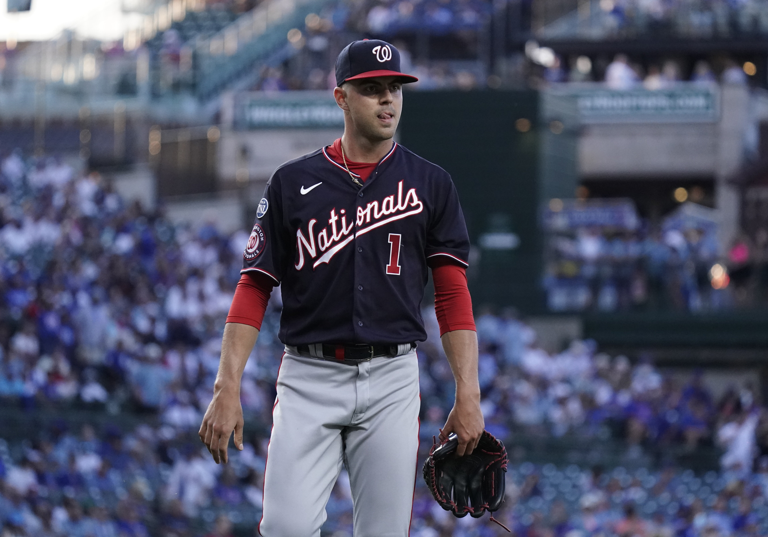 Washington Nationals starting pitcher MacKenzie Gore