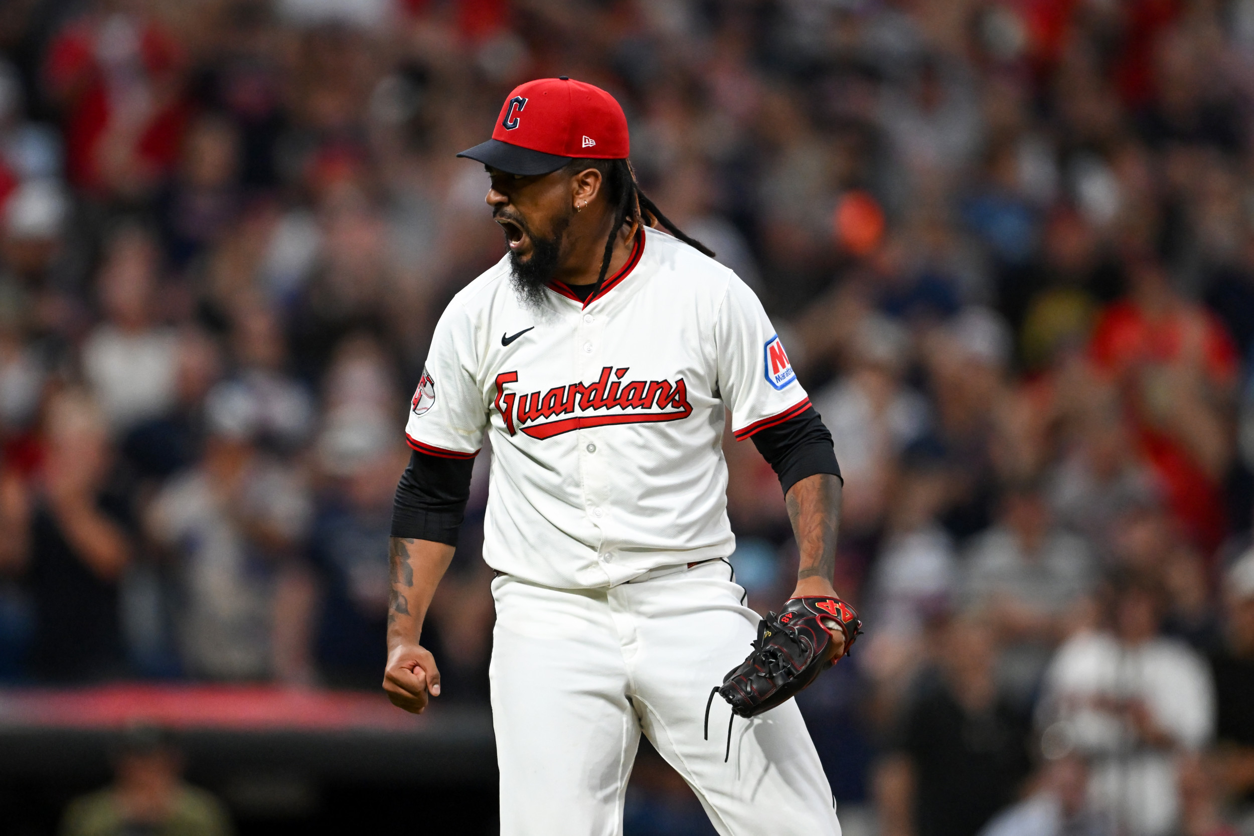 Cleveland Guardians pitcher Emmanuel Clase