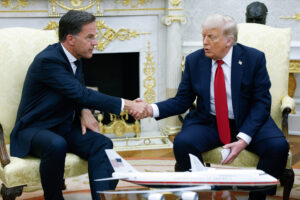 President Donald Trump and NATO Secretary General