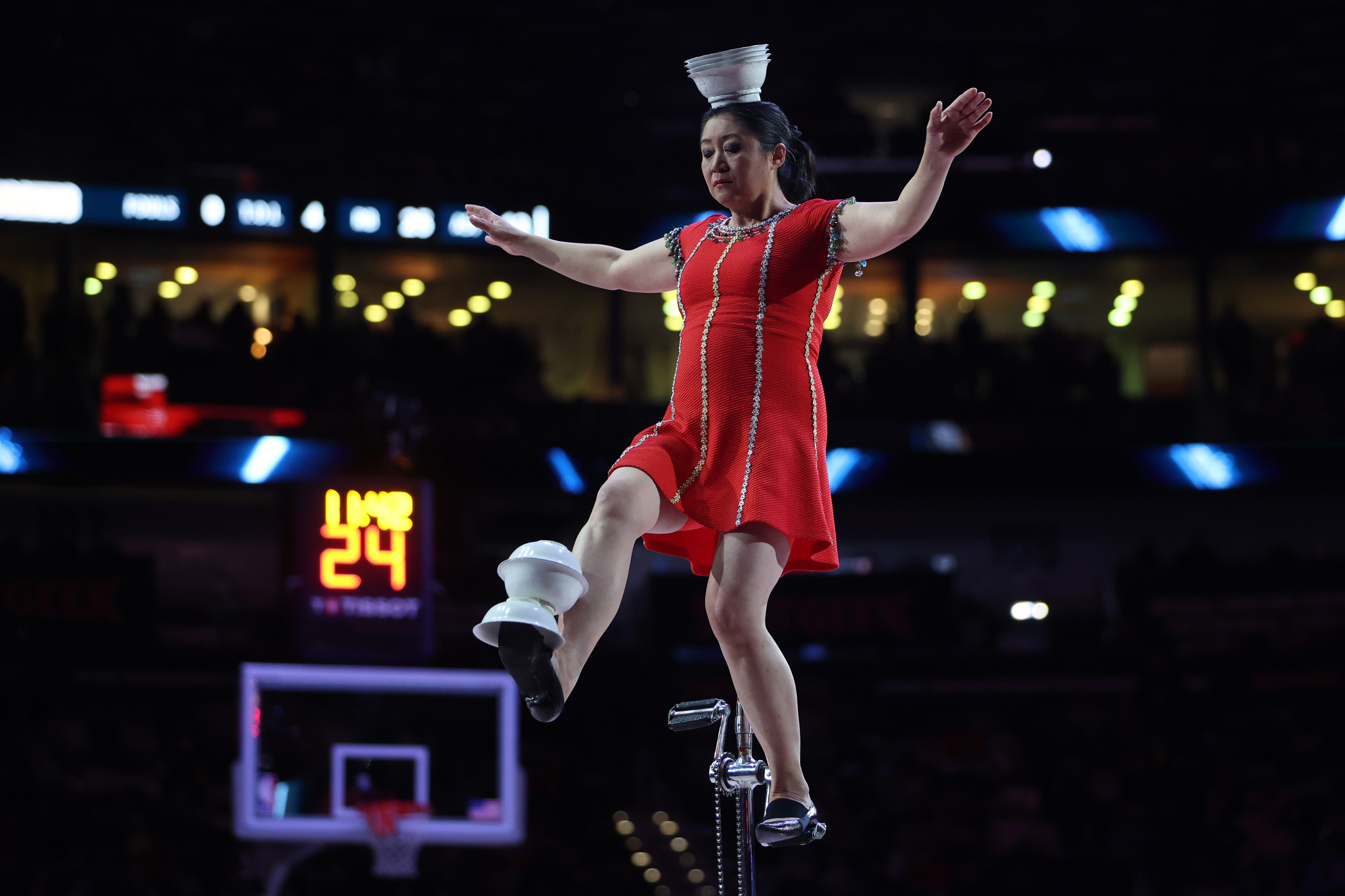 Red Panda halftime performance