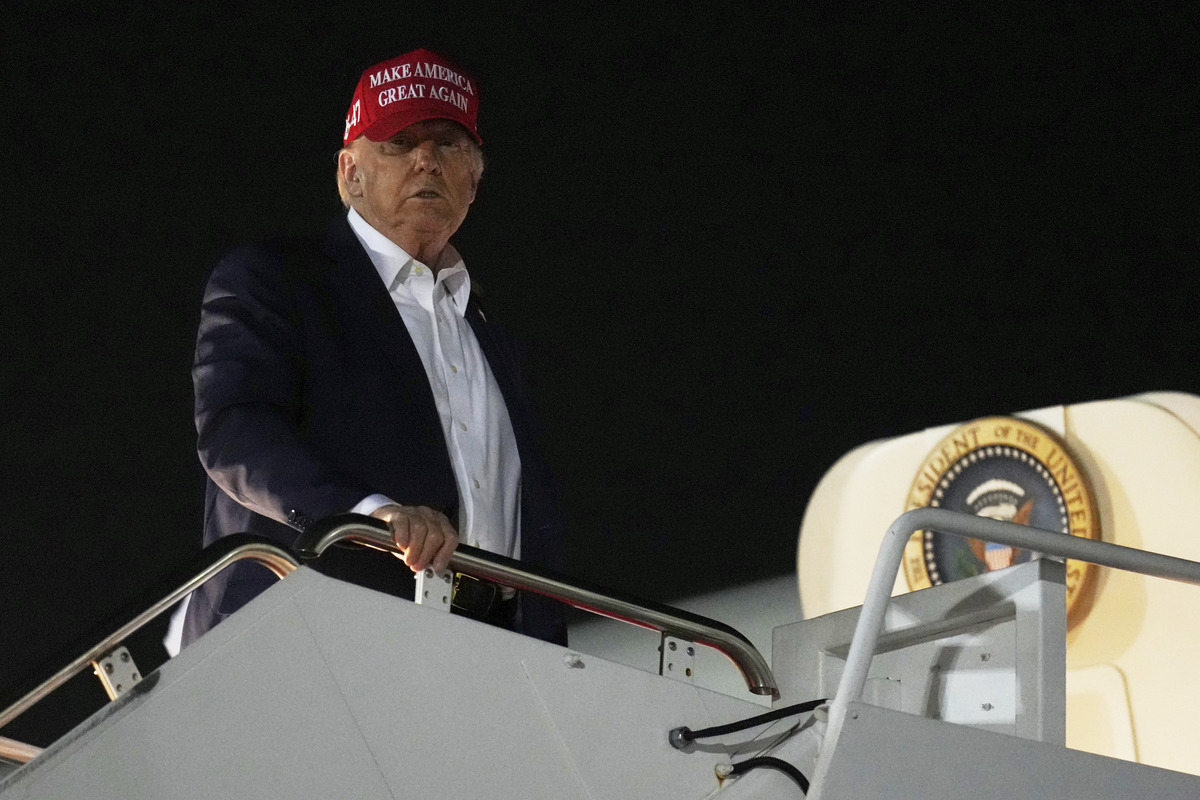 Trump heading for Bedminster