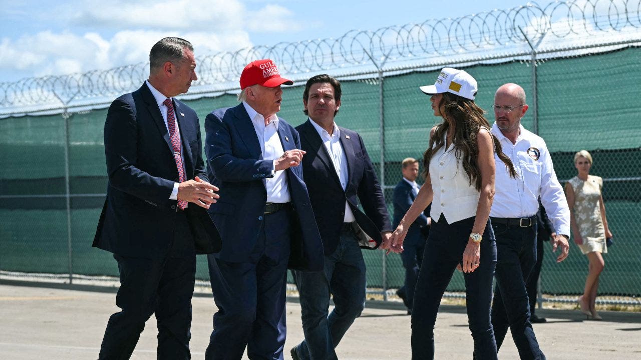 Florida Rep. calls Trump's Everglades migrant site a 'concentration camp'