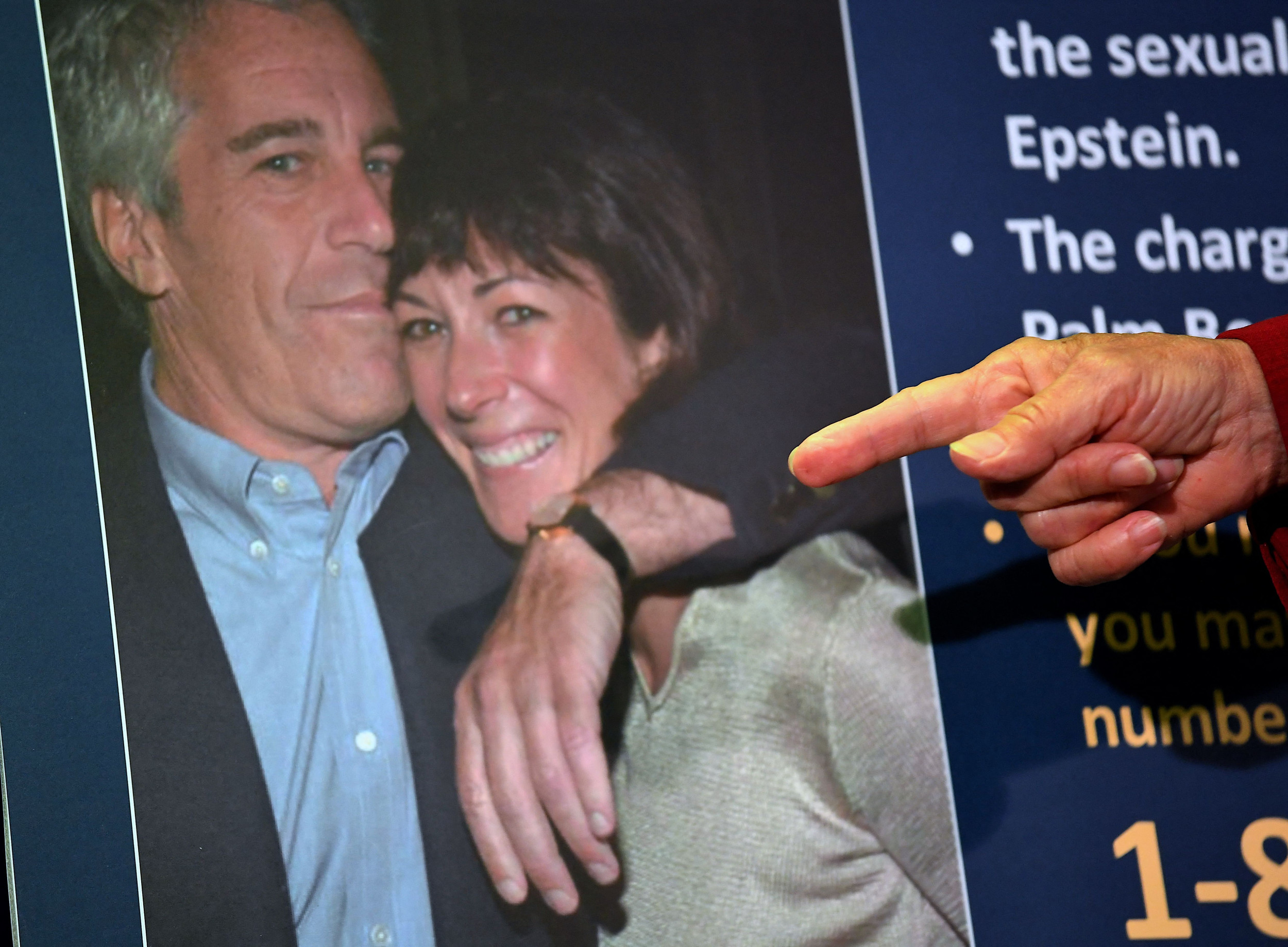 Jeffrey Epstein and Ghislaine Maxwell