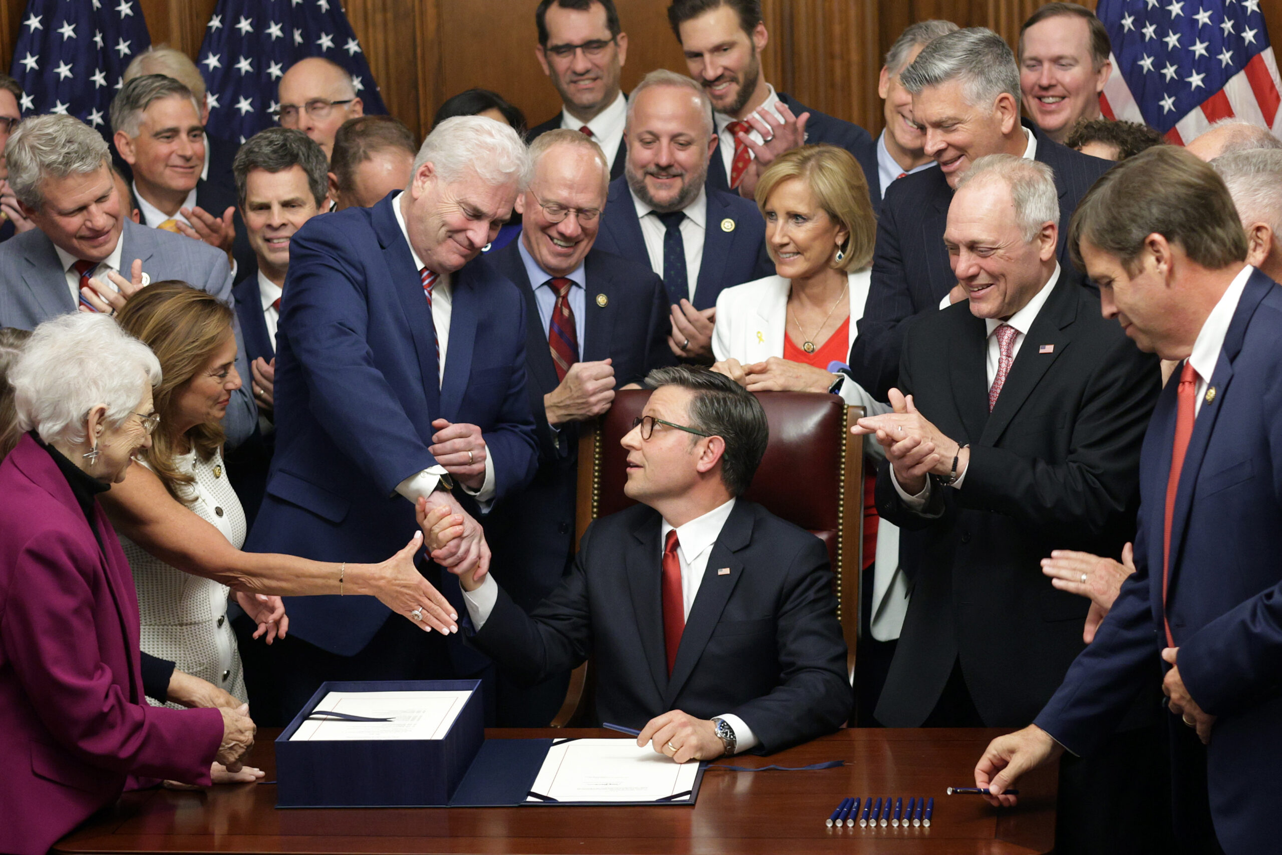 Congress Signing Tax Bill