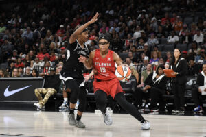 Allisha Gray #15 of the Atlanta Dream