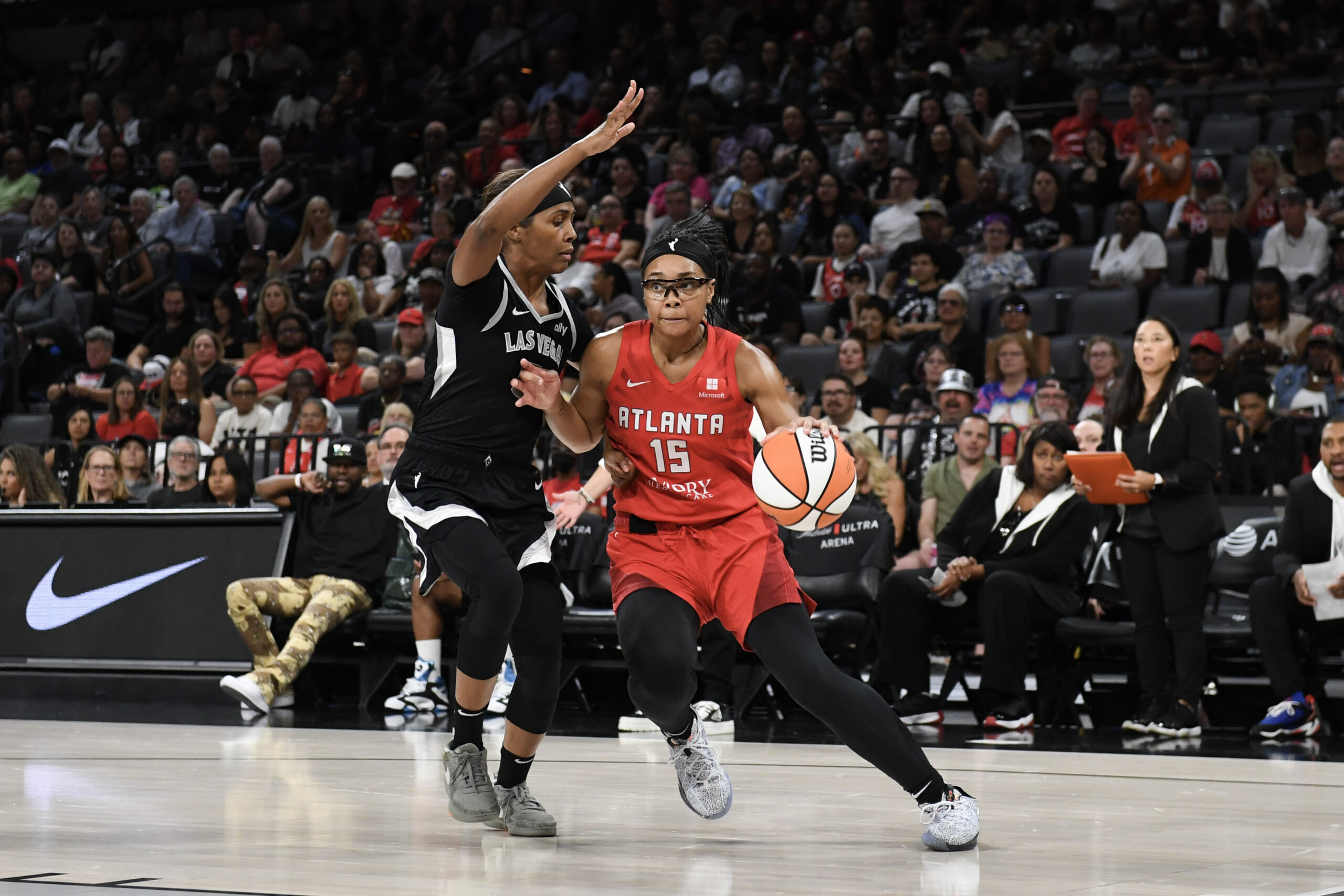 Allisha Gray #15 of the Atlanta Dream