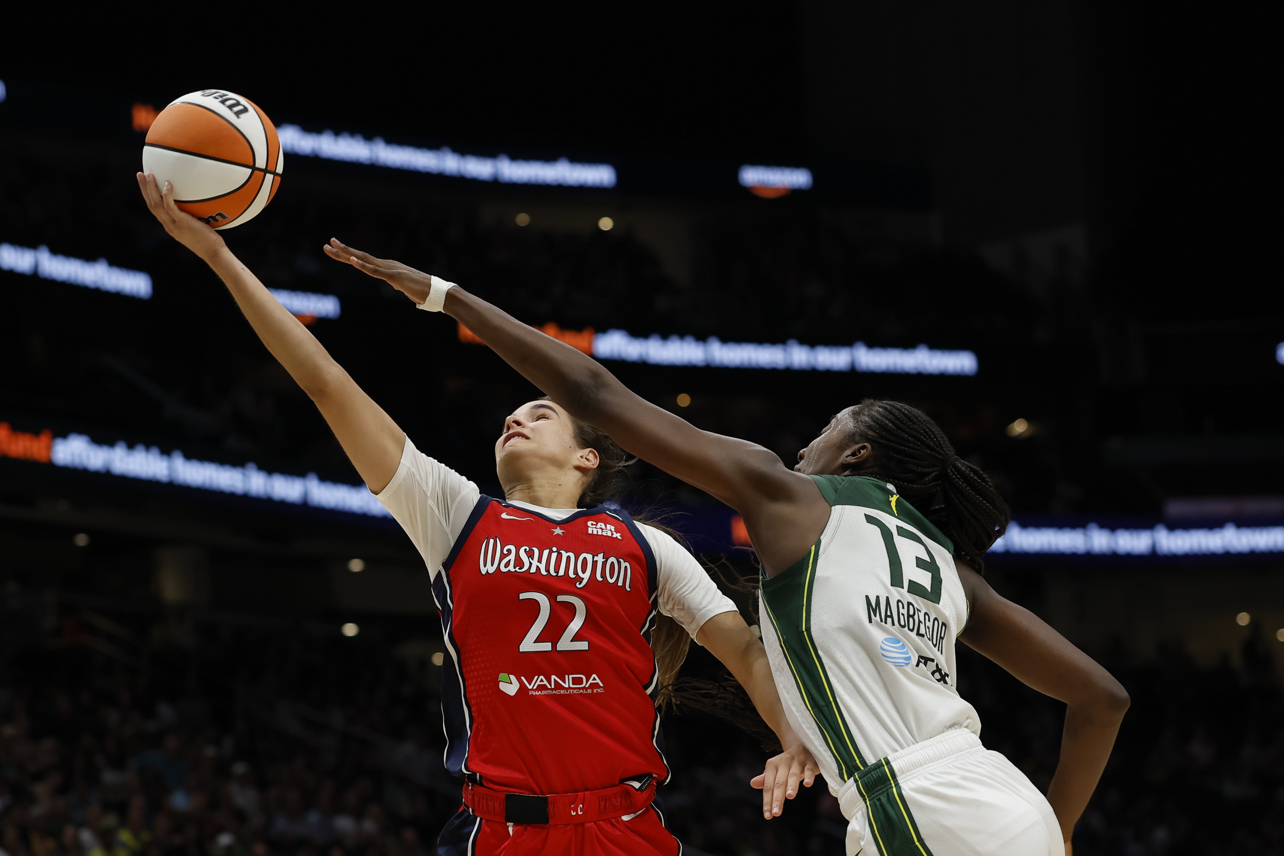 Sonia Citron #22 of the Washington Mystics