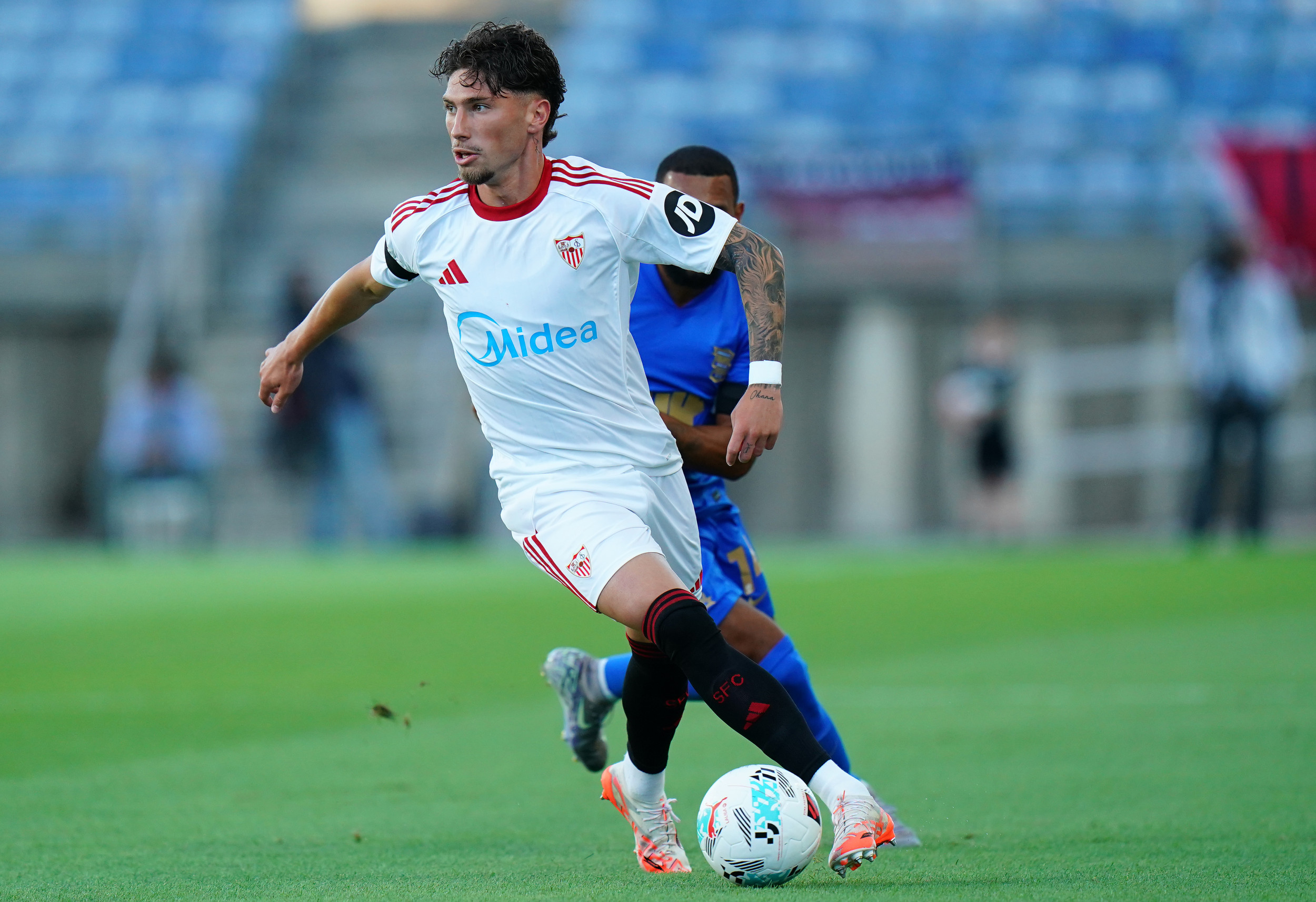 Jose Angel Carmona of Sevilla FC