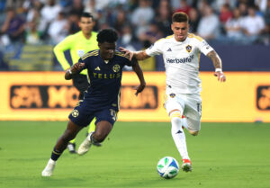 Emmanuel Sabbi #11 of Vancouver Whitecaps