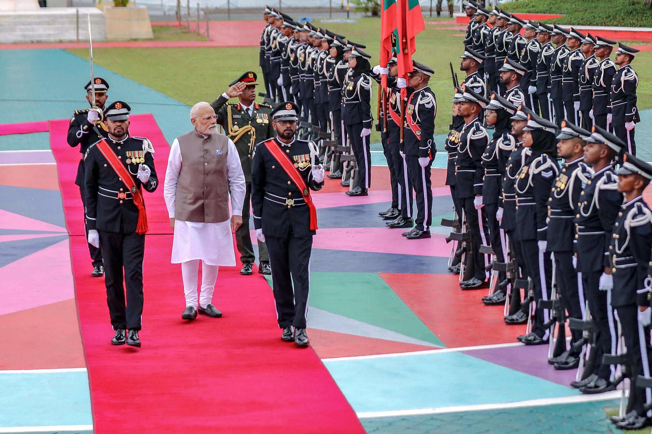 Indian PM Modi in Maldives