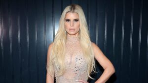 Jessica Simpson celebrates milestone 45th birthday in sheer sparkly dress