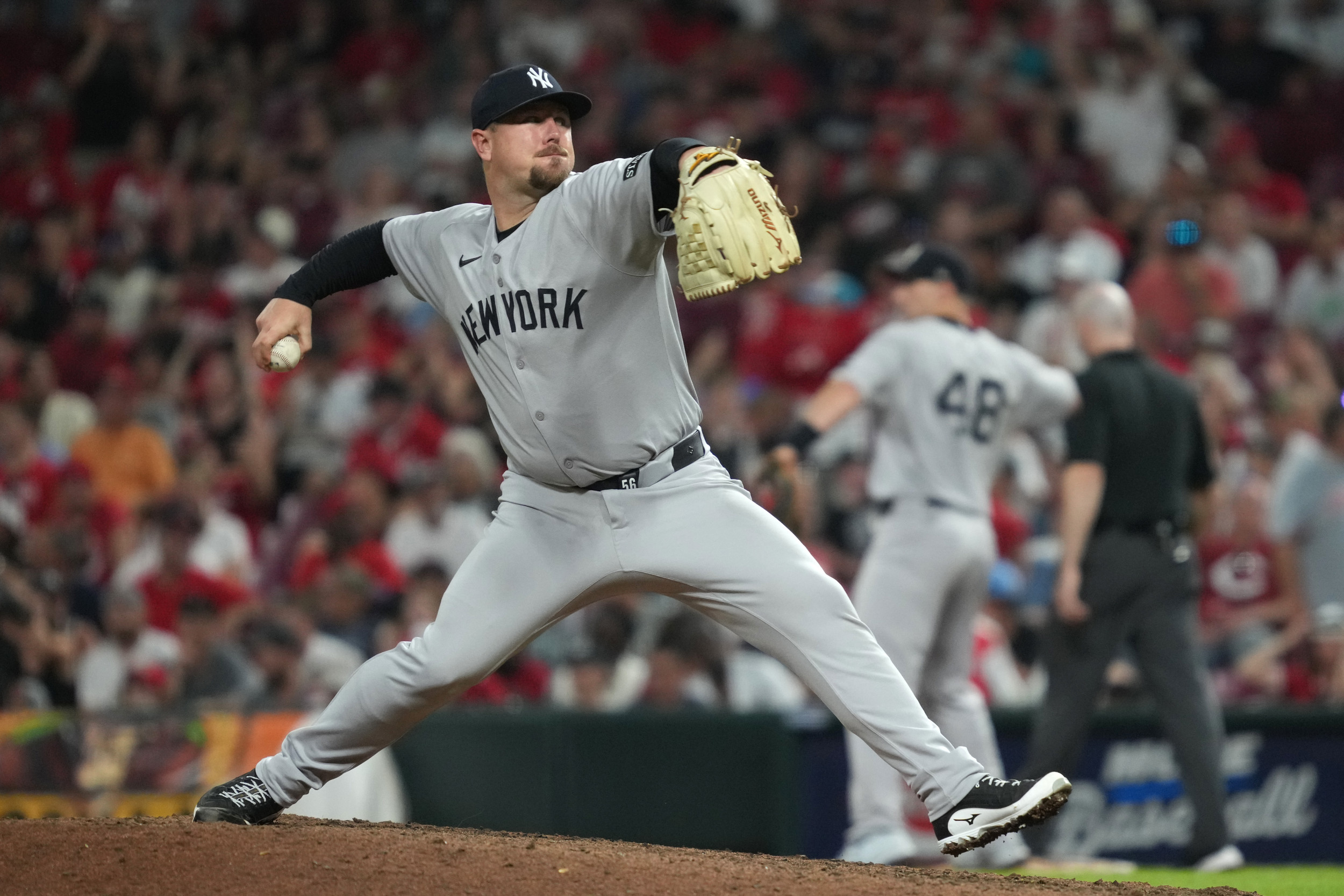 New York Yankees pitcher Mark Leiter Jr.
