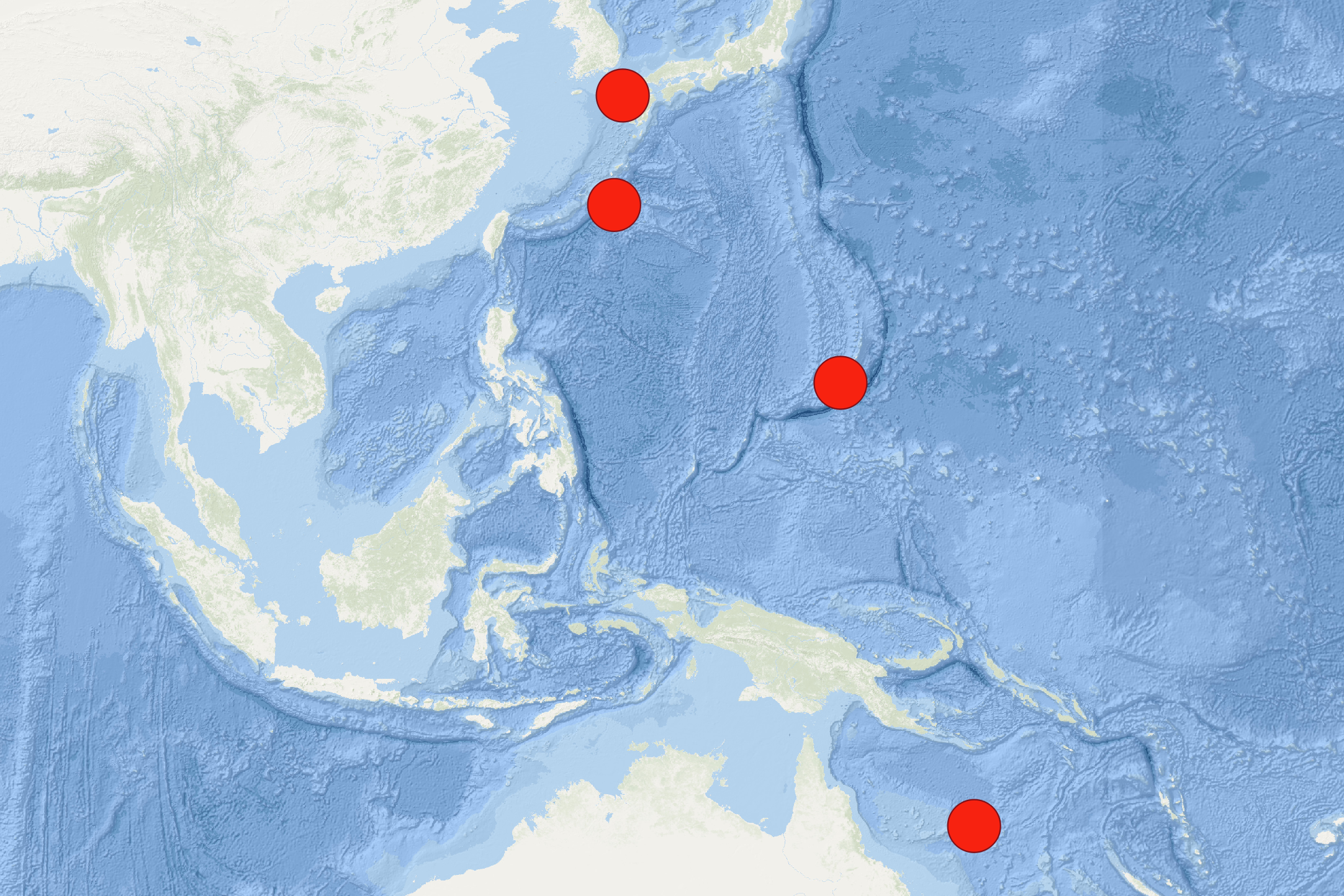 Map Shows Major US Naval Presence in West Pacific Amid China Rivalry