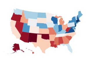 Map Shows States with the Best—and Worst—School Systems 2025