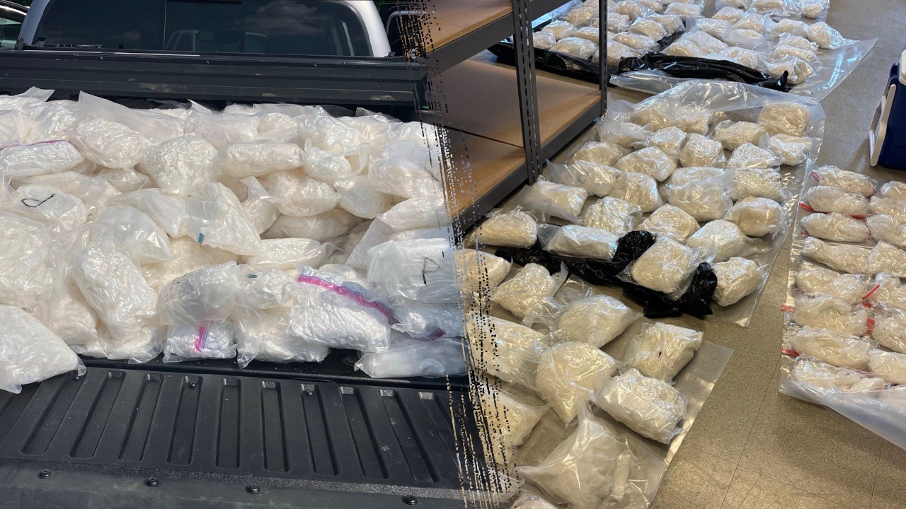 Minnesota police seize nearly 900 pounds of meth in historic drug bust