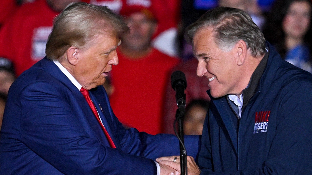 President Trump endorses former Rep. Mike Rogers for US Senate