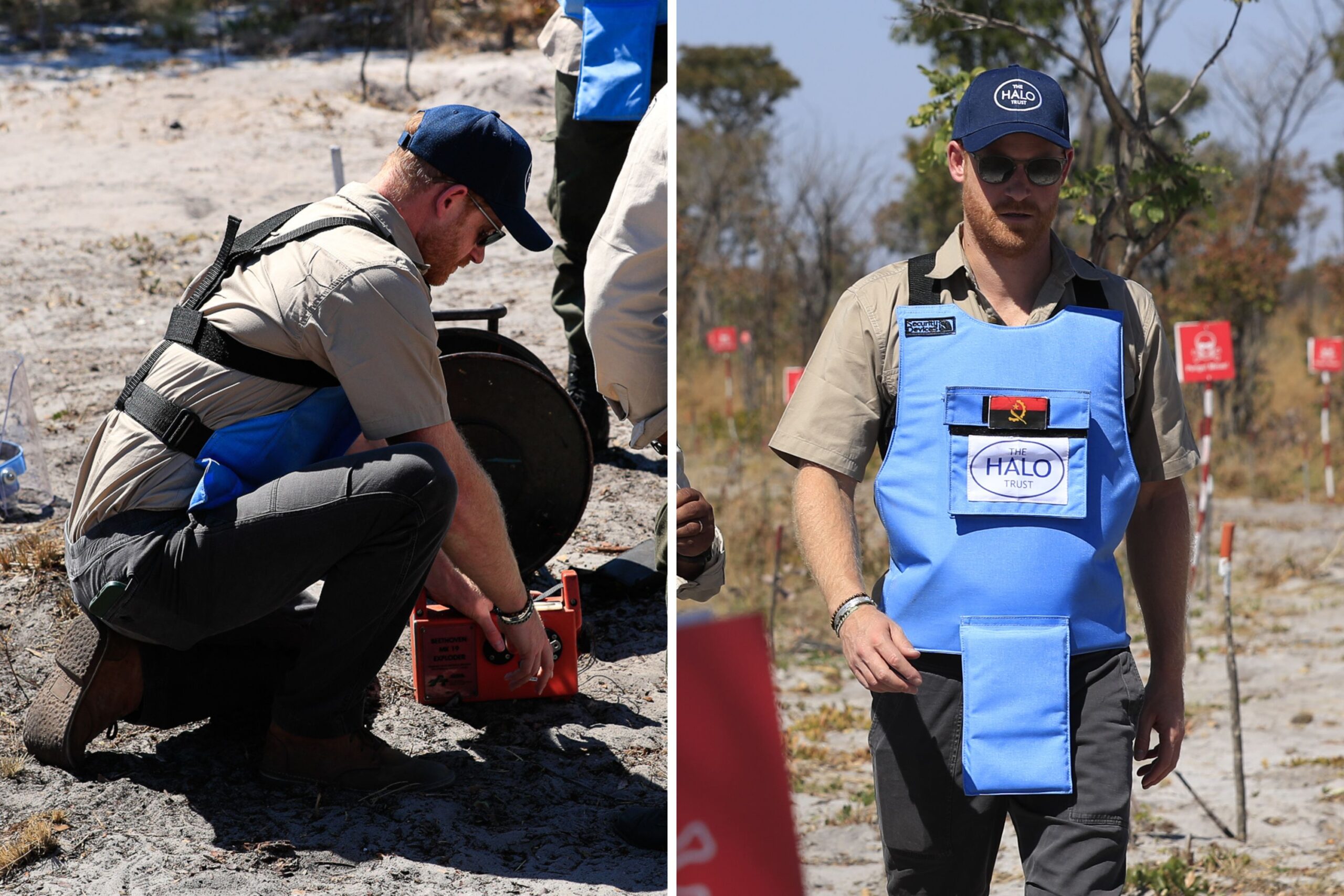 Prince Harry in Angola