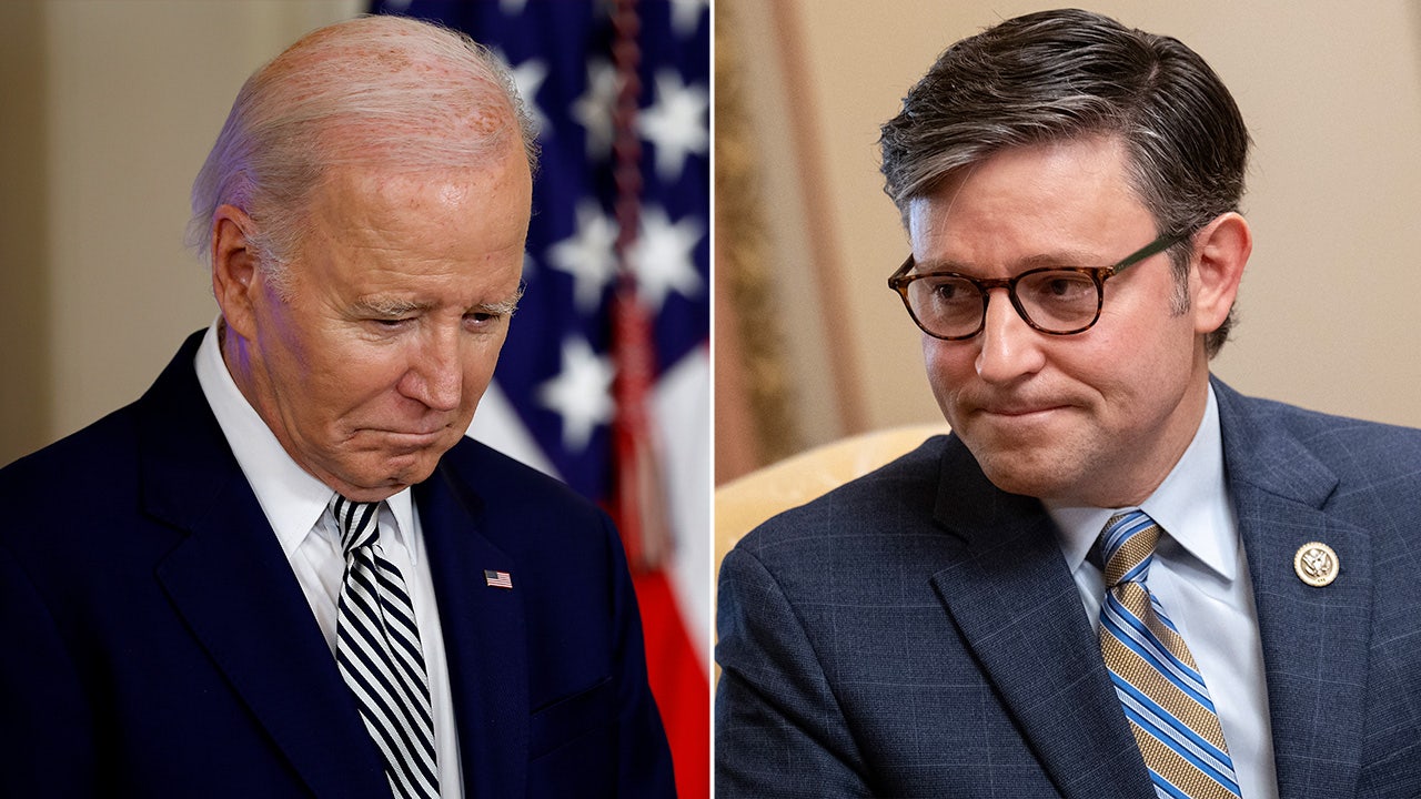 Speaker Johnson slams Democrats over Biden decline amid Epstein fight