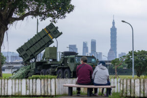 Patriot Unit Deployed to Park in Taipei