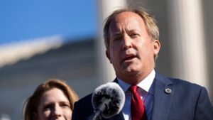 Texas AG sues competitive swimming organization over trans athlete controversy
