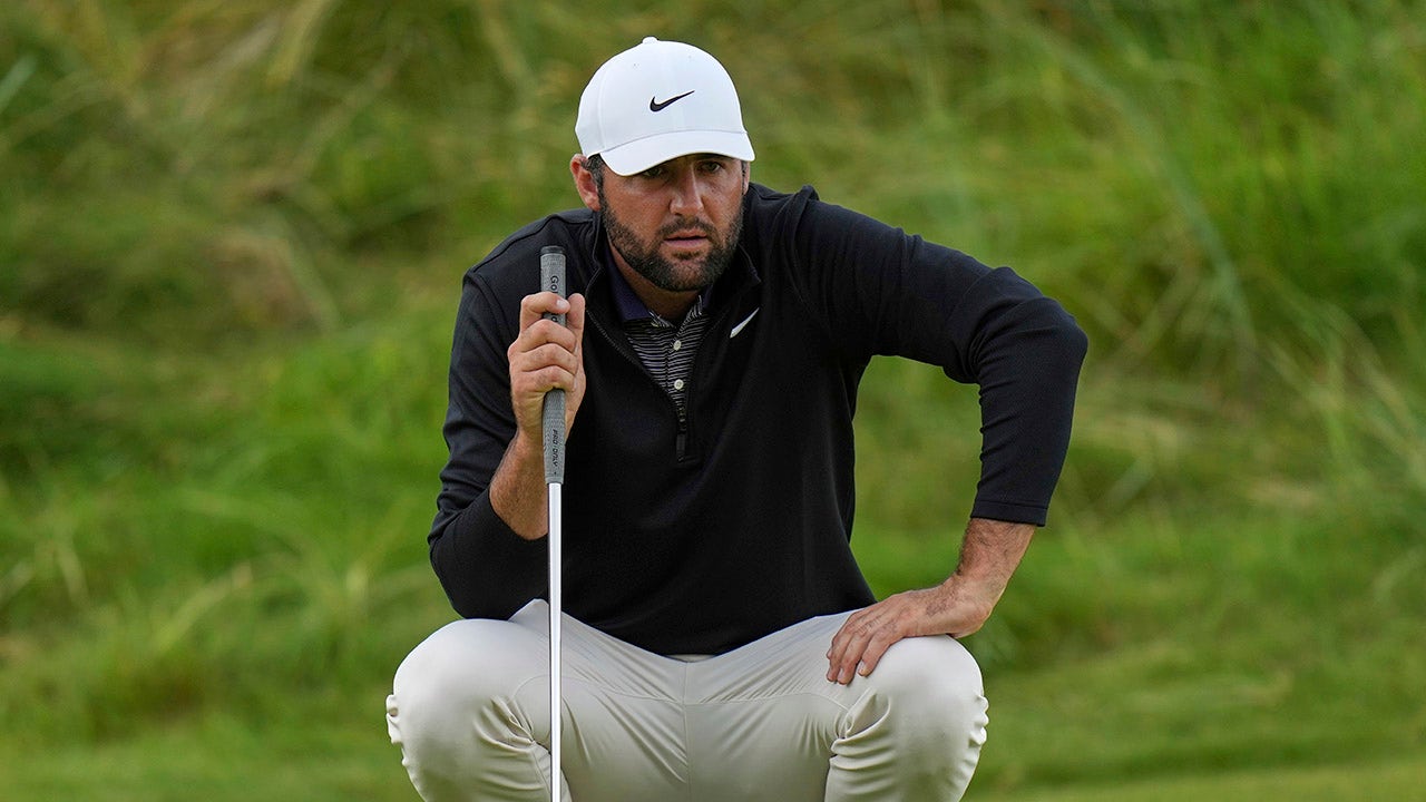 The Open: Scottie Scheffler takes commanding lead entering final round