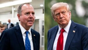 Trump accuses Schiff of mortgage fraud in blistering attack on longtime foe