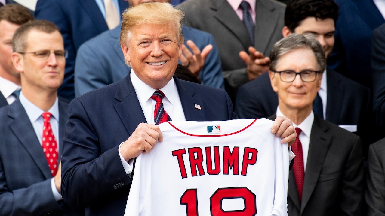 Trump touts Boston Red Sox winning streak after recent White House visit