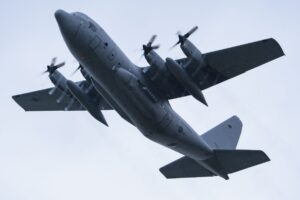 South Korean C-130 Takes Off