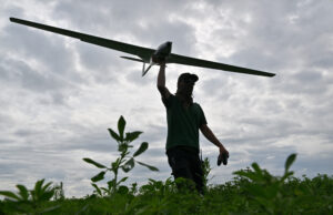 Ukrainian drone operator